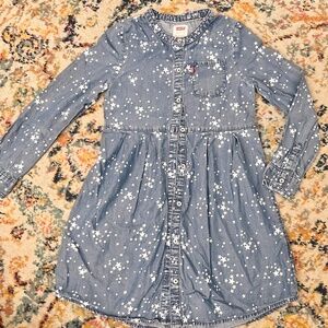 Girls Levi’s denim dress with stars